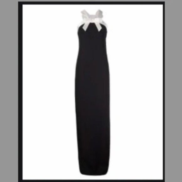 Viktor & Rolf Black Silk Bow Gown - Picture 9 of 12